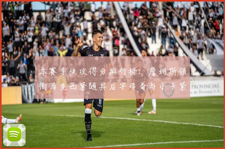 本赛季快攻得分排行榜：詹姆斯领衔马克西紧随其后字母哥与小卡紧追不舍